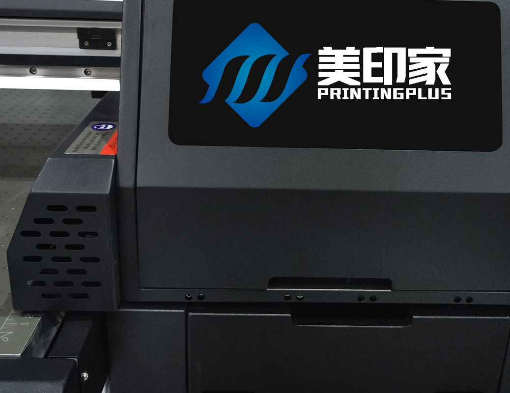 CMYK Impresora LED UV de alta capacidad para acabados imprimibles Brillante hasta 220 KG