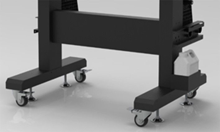 Cinco anchura blanco y negro de la máquina de transferencia de la ropa de la tinta del color 62CM