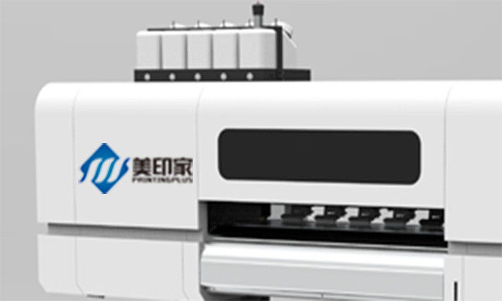 Cinco anchura blanco y negro de la máquina de transferencia de la ropa de la tinta del color 62CM