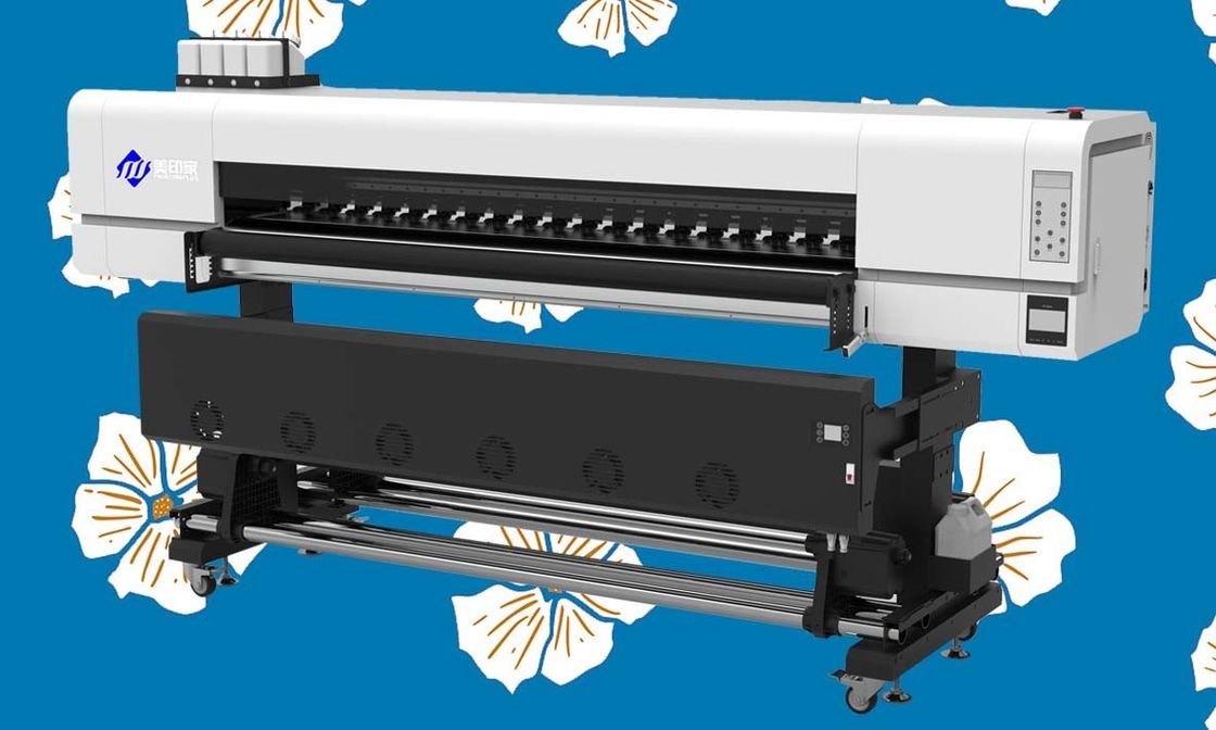 Impresora de gran formato de buena permeabilidad 192 CM YMCK Impresora de sublimación de colorantes para gestión del color