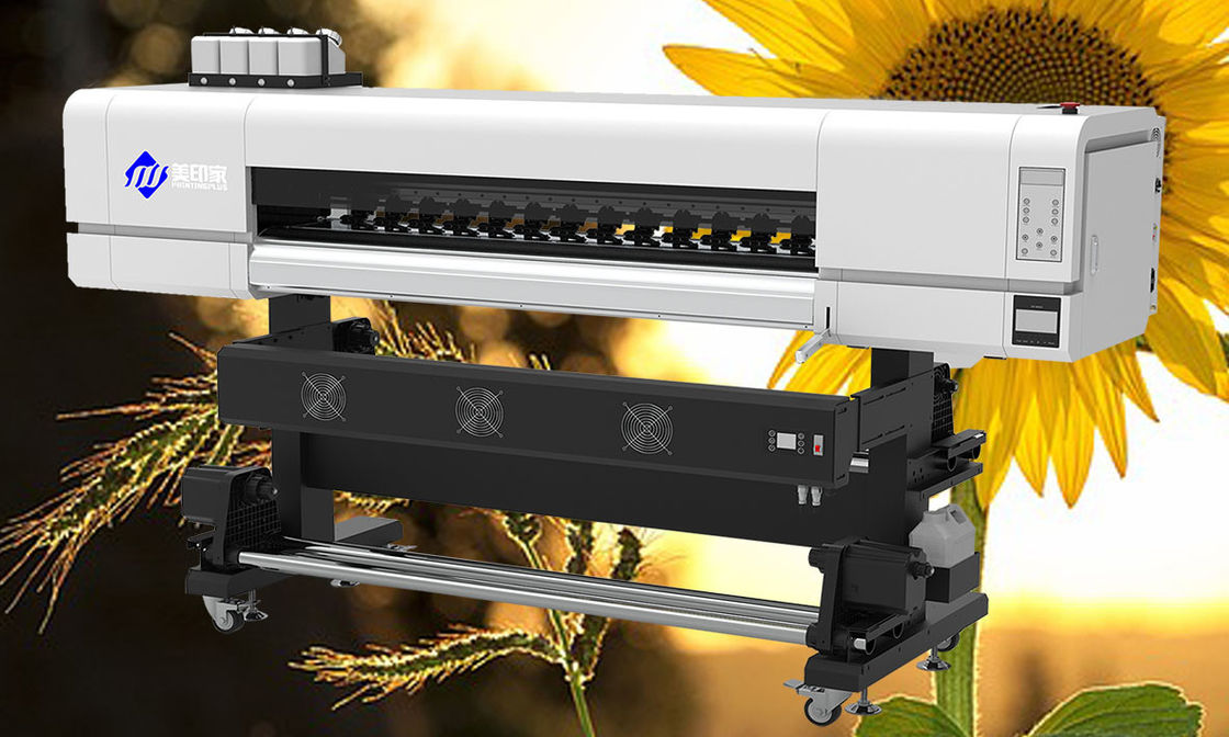 Impresora ecológica de 1250 mm con tinta de 8 colores Rango de espesor de 1,5 mm a 6 mm