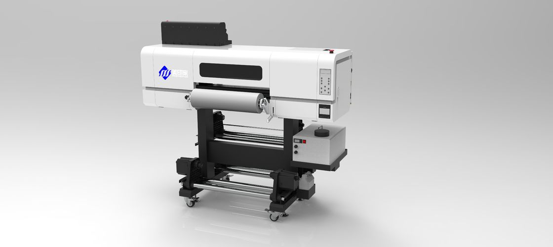 Impresora UV DTF de 1800 DPI para calentamiento de rodillos con tinta UV de 1500 ml para impresión en blanco CMYK