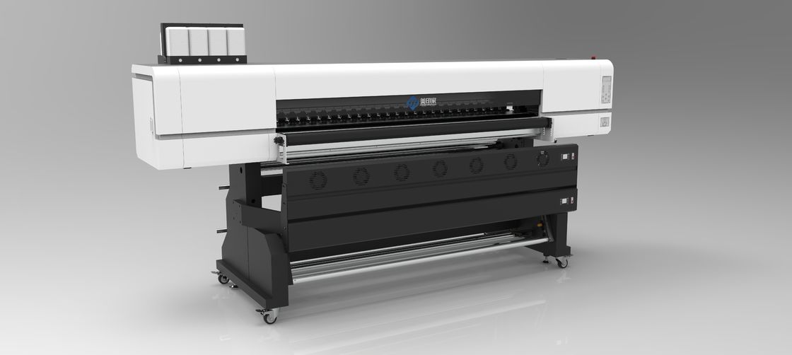 1850MM Gran formato YMCK Impresora de inyección de tinta de sublimación de colorantes con USB 2.0