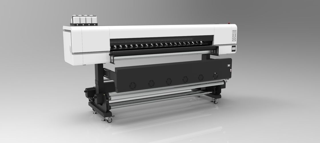 Impresora de sublimación de colorantes de gran formato con cartuchos de tinta de 5 litros e impresión de 192 cm