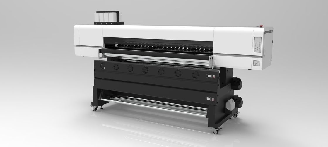 1850MM Gran formato YMCK Impresora de inyección de tinta de sublimación de colorantes con USB 2.0