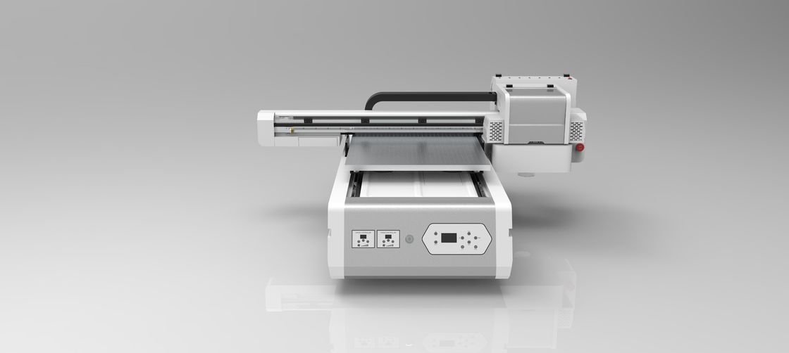 Tinta blanca THK Guía lineal Impresora de tela plana UV para área de impresión de hasta 600x900 mm