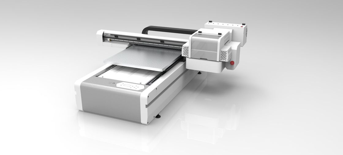 Tinta blanca THK Guía lineal Impresora de tela plana UV para área de impresión de hasta 600x900 mm