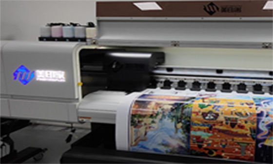 Tinta a base de agua del TINTE de Indoor Advertising Printer de la impresora de la anchura 1250M M