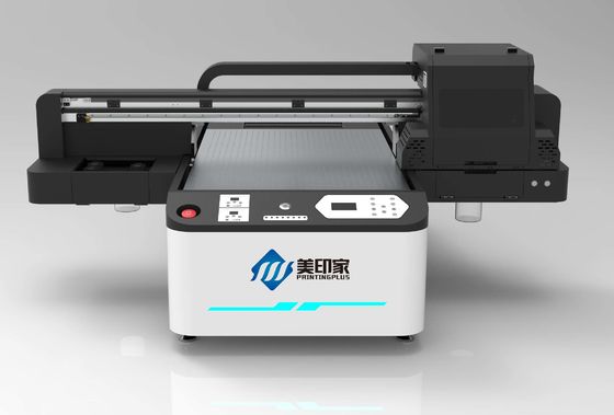 Impresora UV de cama plana con rieles de guía lineal THK para impresión múltiple