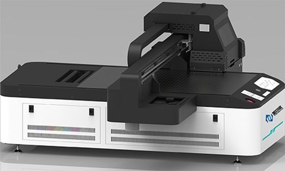 Impresora de cuchillas planas UV con tinta de barniz para materiales mate y texturizados brillantes